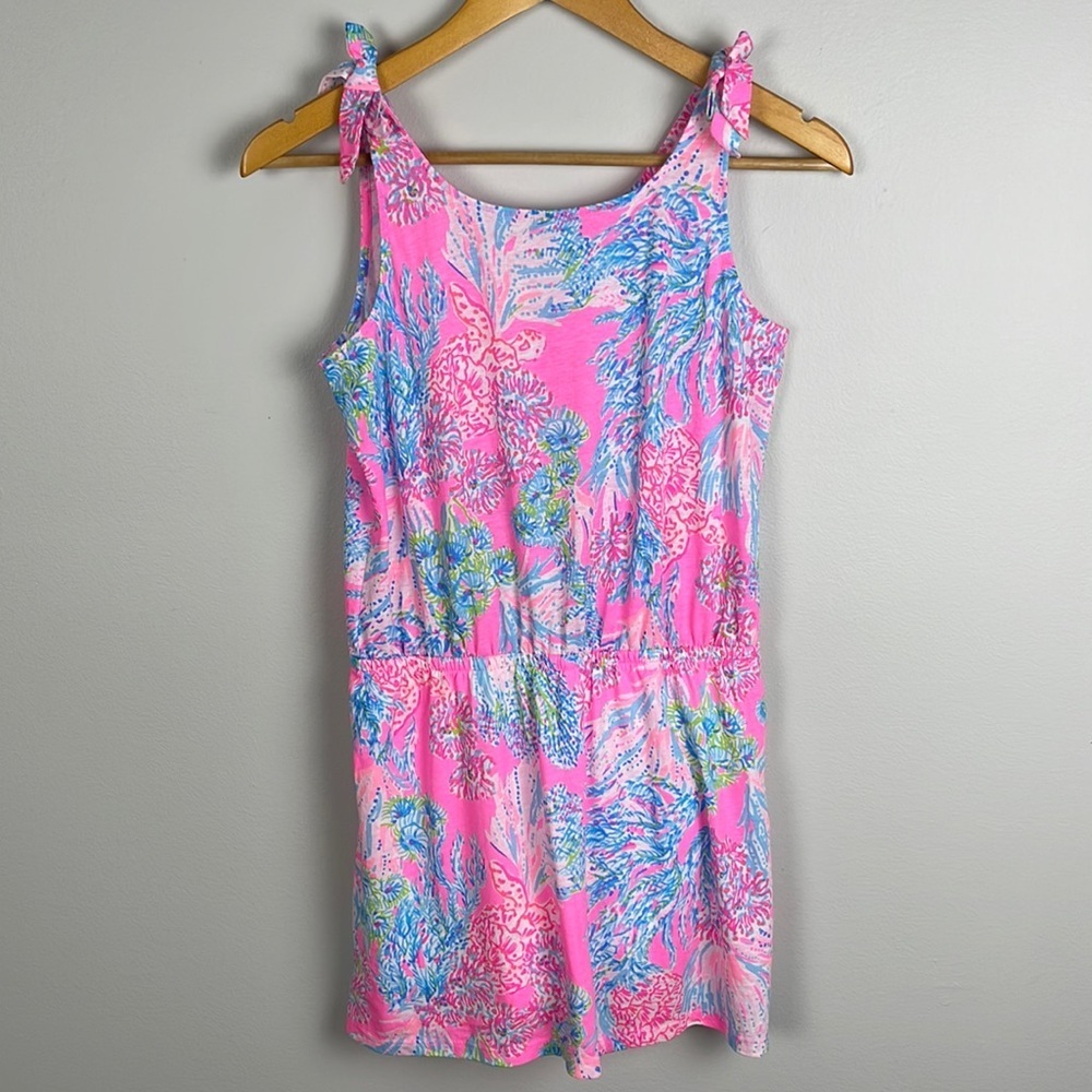 Lilly Pulitzer Girls Sundari Romper. Size XL (12/14)